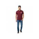 PG-Carbon Cotton Pique Marron Polo T-Shirt - Image 2