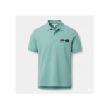 PG-Carbon Cotton Pique Aqua Polo T-Shirt