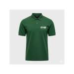PG-Carbon Cotton Pique Bottle Green Polo T-Shirt