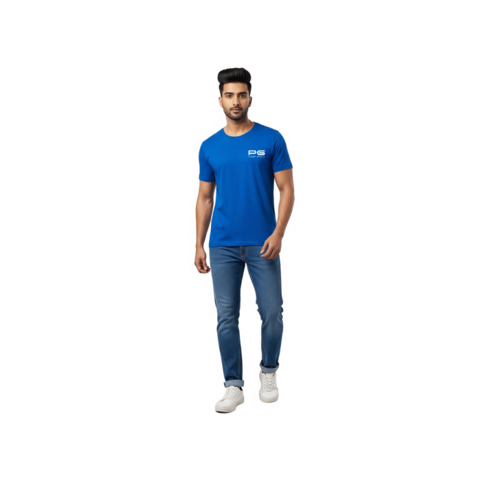 PG-Adidas Men’s Cotton CRoyal Round Neck T-Shirt - Image 2