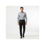 PG-Arrow Men’s Filafil Formal Shirt – Grey - Image 2