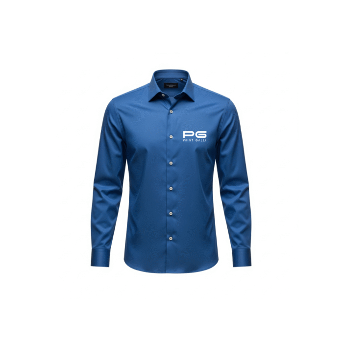 PG-Arrow Men’s Filafil Formal Shirt – Blue - Image 1