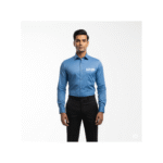 PG-Arrow Men’s Filafil Formal Shirt – Blue - Image 2