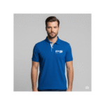 Adidas Blue Polo T-Shirt with White Collar Accent - Image 2