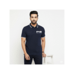 PG-Rare Rabbit Navy Blue Polo T-Shirt (Unisex Fit) - Image 2