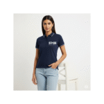 PG-Rare Rabbit Navy Blue Polo T-Shirt (Unisex Fit) - Image 3