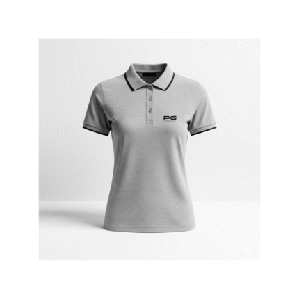 PG-Rare Rabbit Grey Polo T-Shirt (Unisex Fit)