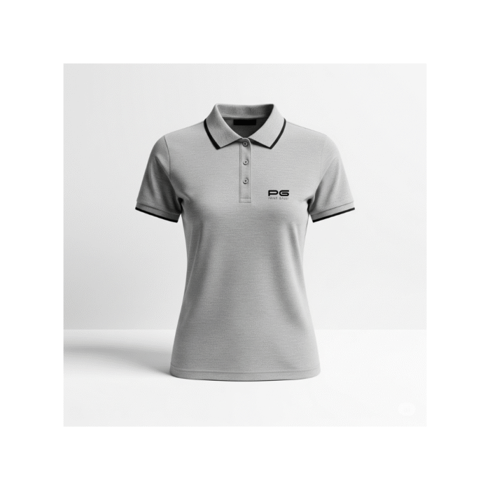 PG-Rare Rabbit Grey Polo T-Shirt (Unisex Fit) - Image 1