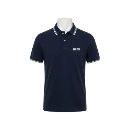PG-Rare Rabbit Navy Blue Polo T-Shirt (Unisex Fit)