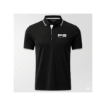 PG- Ruffty Tipping Black Polo T-Shirt