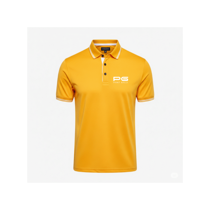 PG- Ruffty Tipping Yellow Polo T-Shirt - Image 1