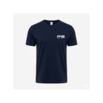 PG-HO2 Men's Polyester Navy Blue Round Neck T-Shirt