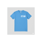 PG-HO2 Men's Polyester Royal Blue Round Neck T-Shirt