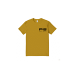 PG-HO2 Men's Polyester Yellow Round Neck T-Shirt